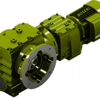 Snail snail gear decelerator gear casting principle