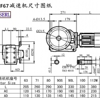 Kaf-67 machine-size drawings