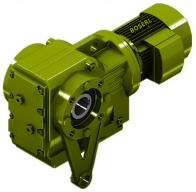 How does a moving corner box use to upgrade a machine to match a variable frequency brake to 5,000 nm for speed-reducing?
