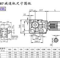 K87 deviation machine size drawings