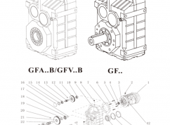 Fa67/g gear-reducing box electrics