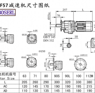 Rf57 machine size drawings