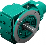 The gear structure and installation of the umbrella gear reduction machine