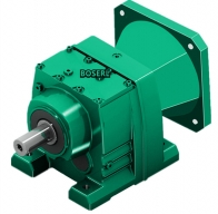 Portal gear speed-reducing motor-driven structure