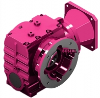 A 1-to-107 rotation speed-reducing machine set of options to be used on canners