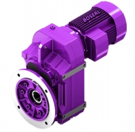 How does one-one-one-one-three-one parallel-axis speed reduction set work on paper machines