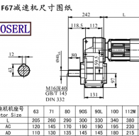 F67 deviation machine size drawings