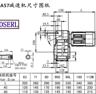 Fa57 machine-size drawings