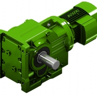 10. 2 kw/10200w power size k-type gear box