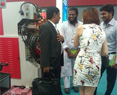 Foreign agent jam visited the boserl speed-reducing plant