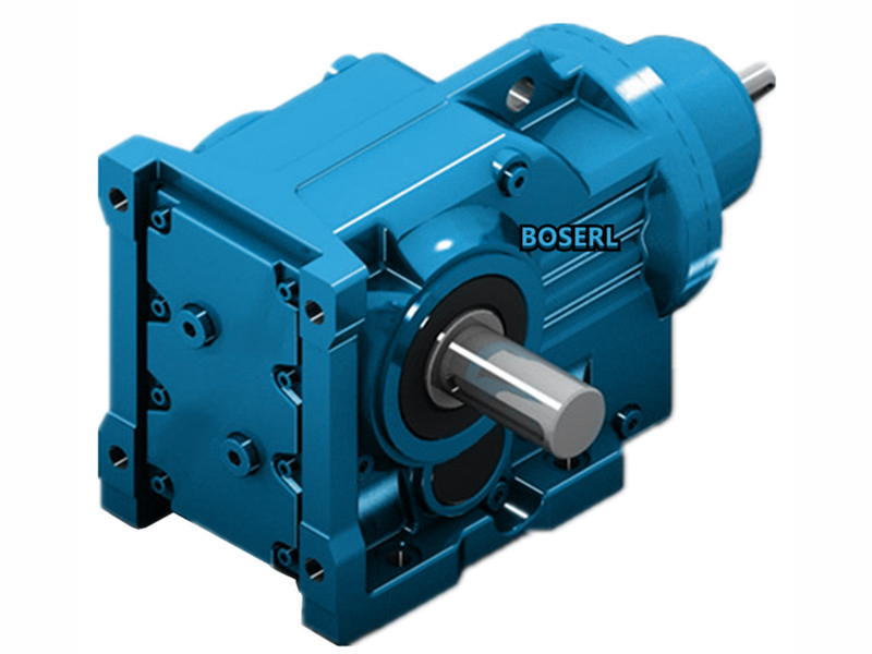 Right-angle shaft reducer motor