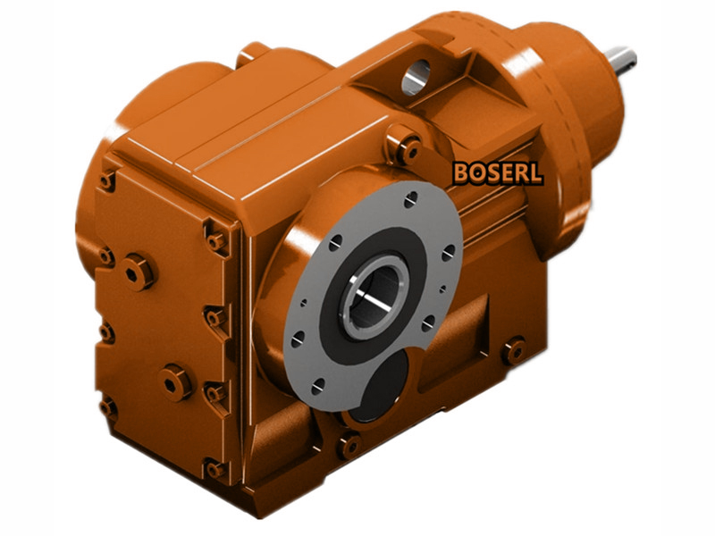 Right-angle shaft reducer motor